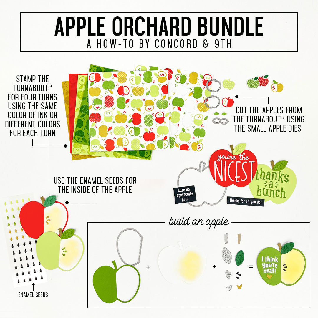 Apple Orchard Turnabout™ Stamp
