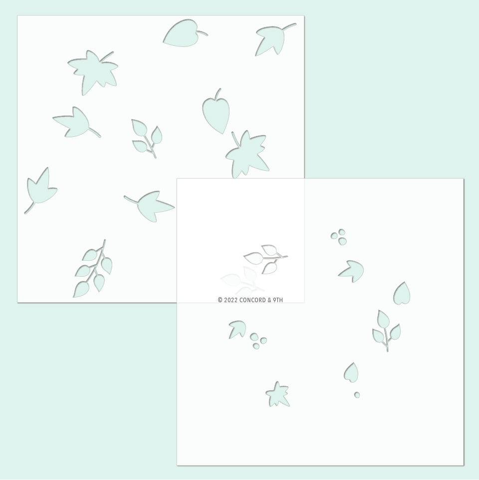 Paquete de plantillas Turnabout™ con tonos otoñales