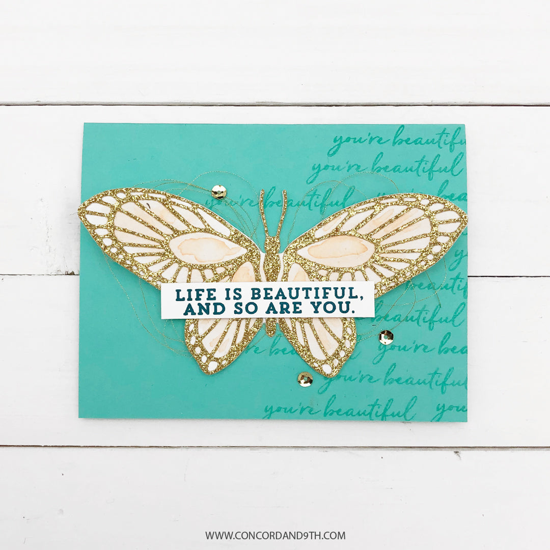 LAST CHANCE: Beautiful Butterfly Stamp Set