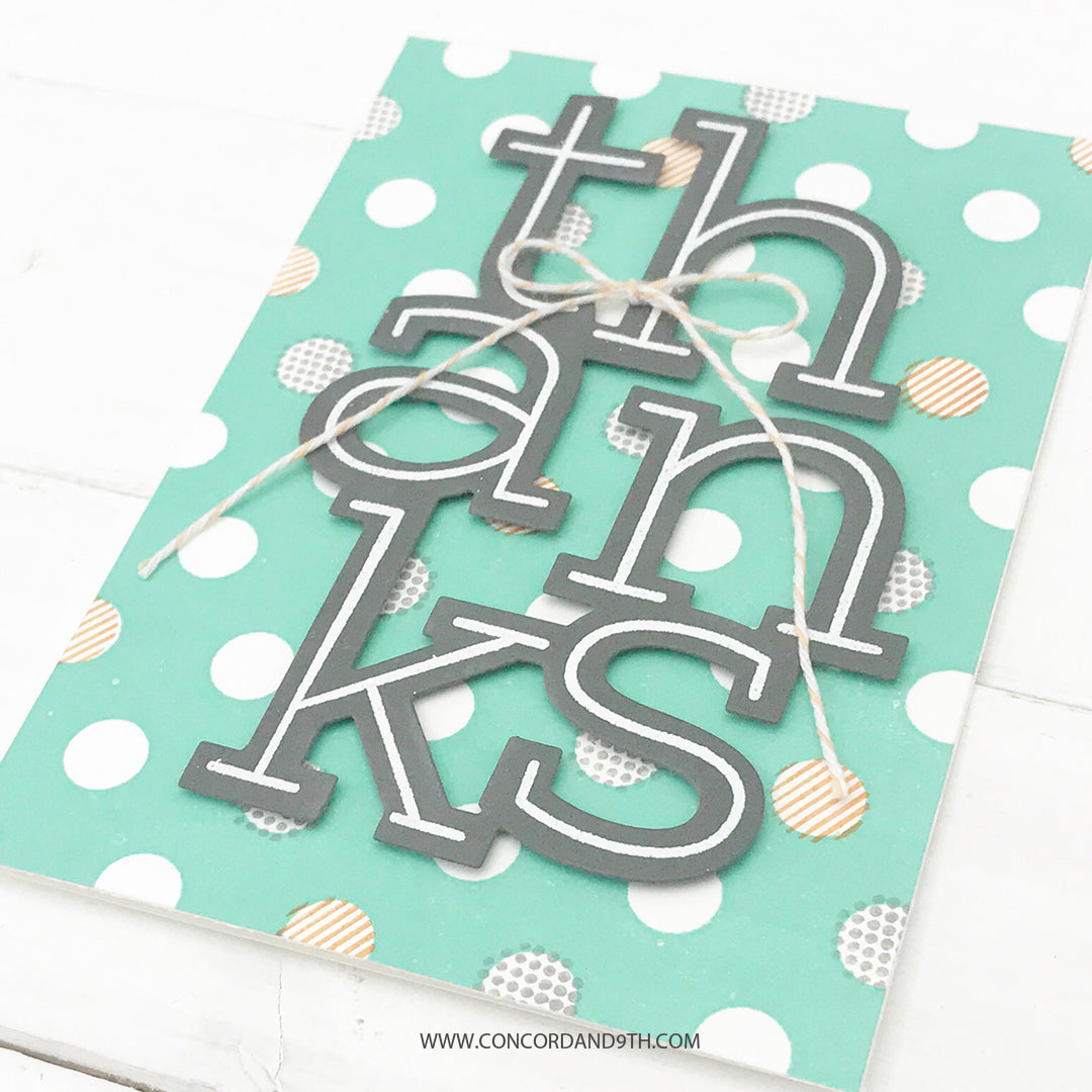 Big Thanks Stamp Set