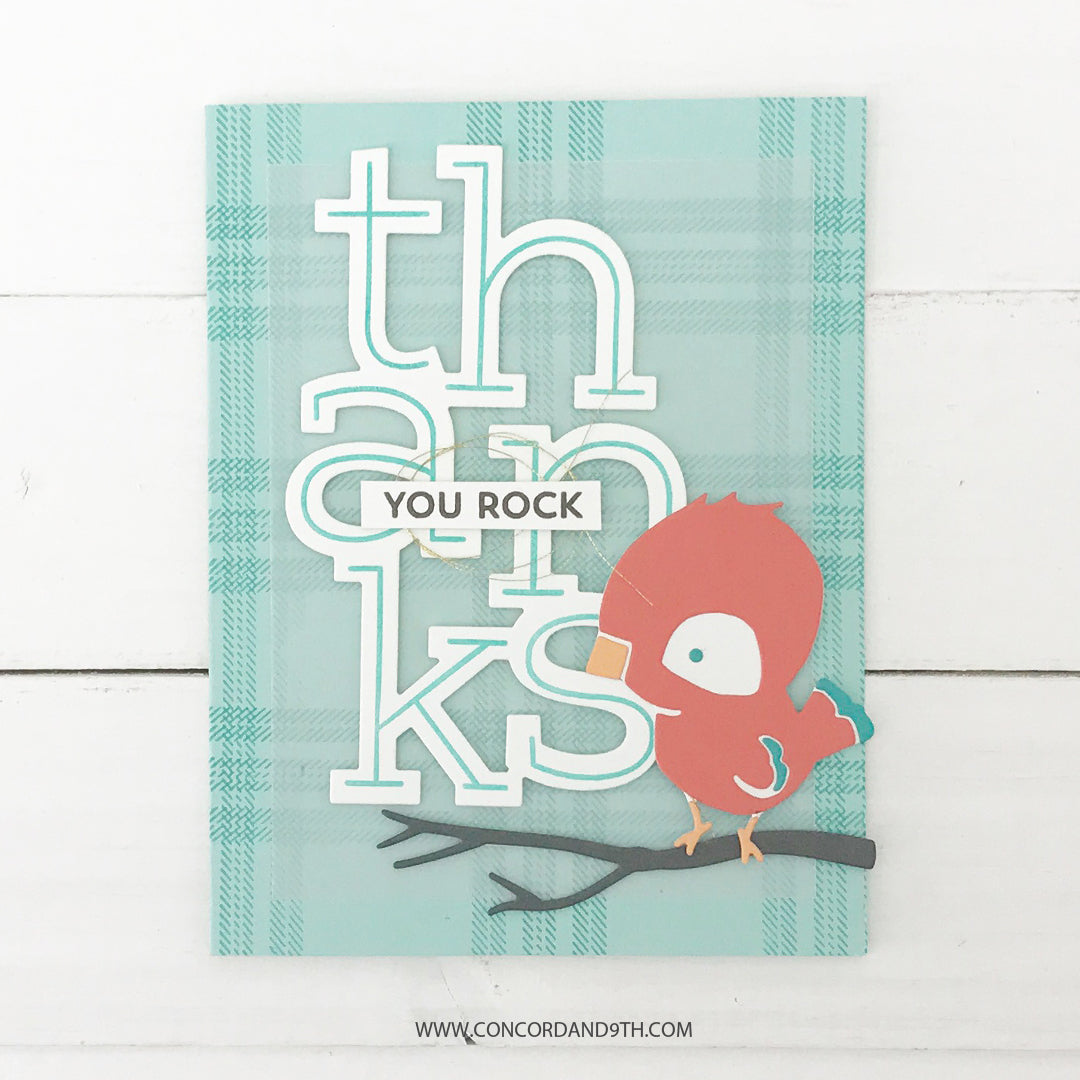 Big Thanks Stamp Set