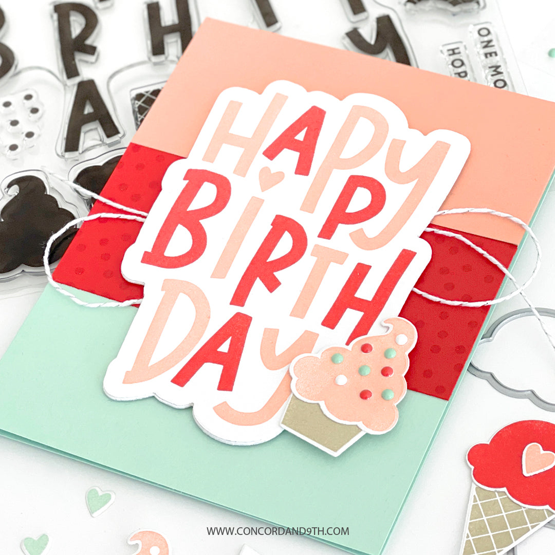 Birthday Scoops Stamp Set