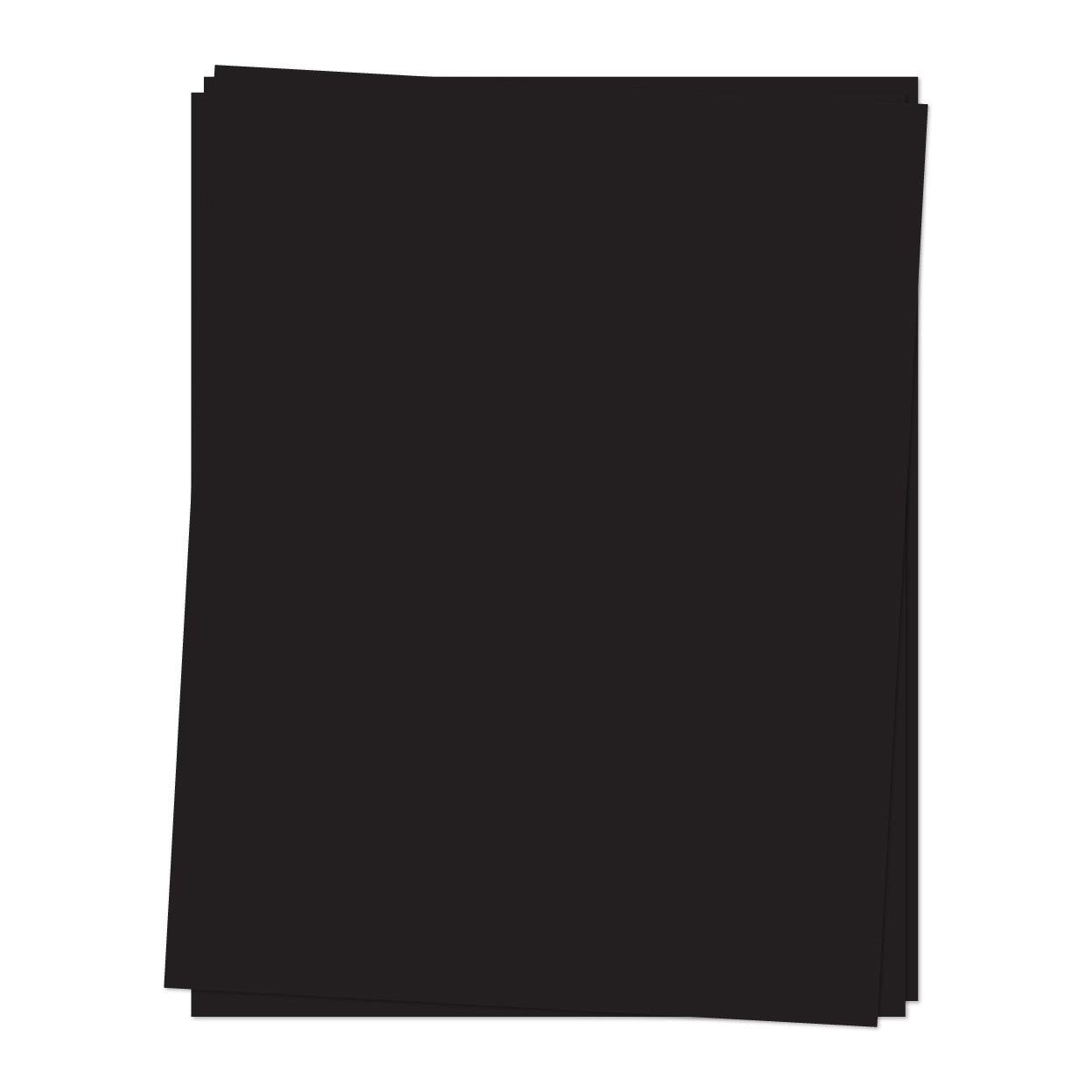 Cardstock: Black
