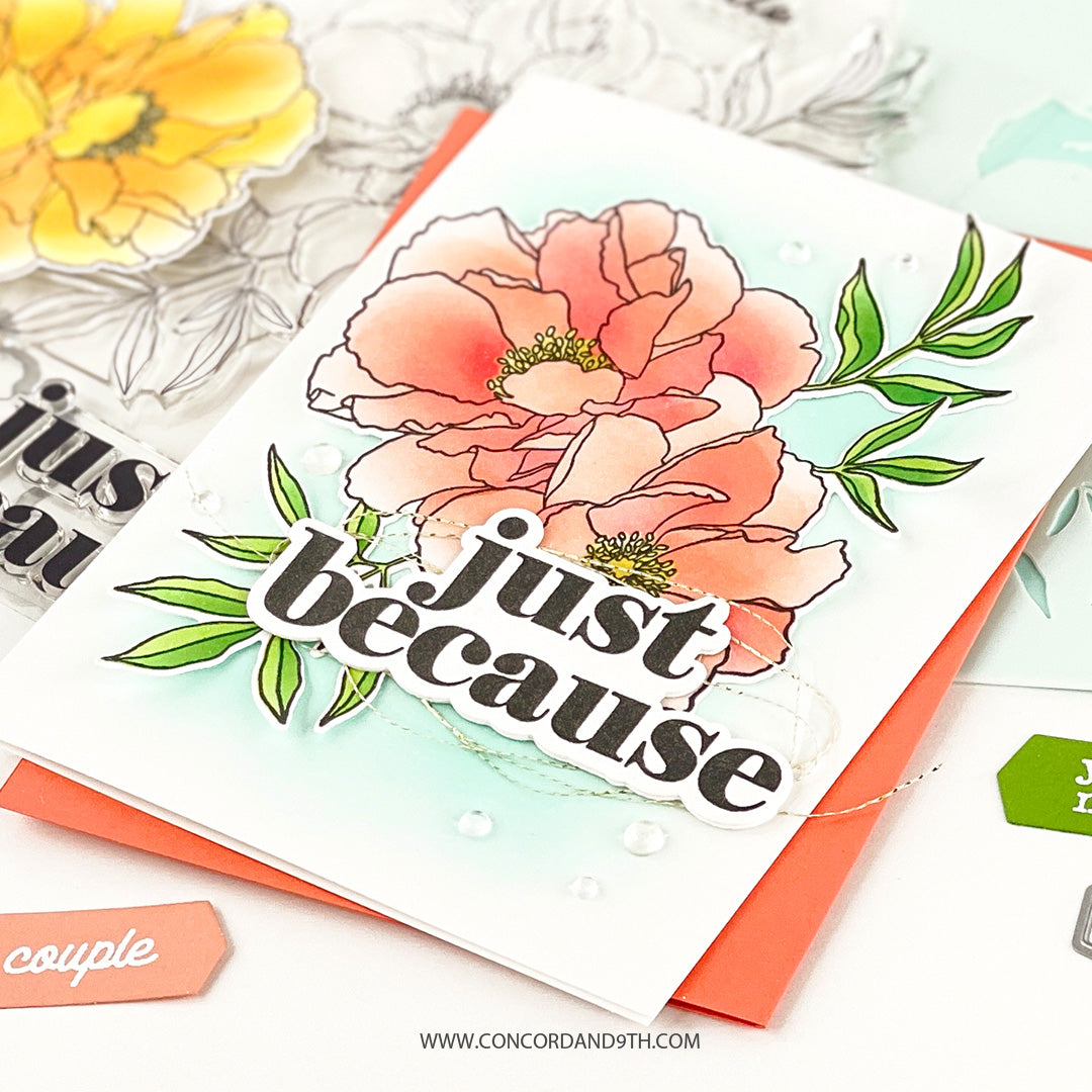 Blended Petals Stencil Pack