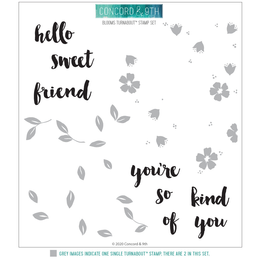 Juego de sellos Blooms Turnabout™