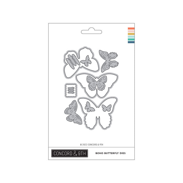 Boho Butterfly Stamp Set - Concord & 9th