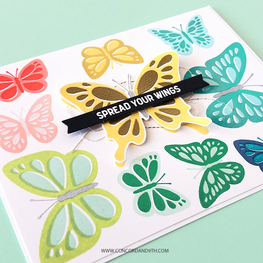 Bold Butterflies Stamp Set