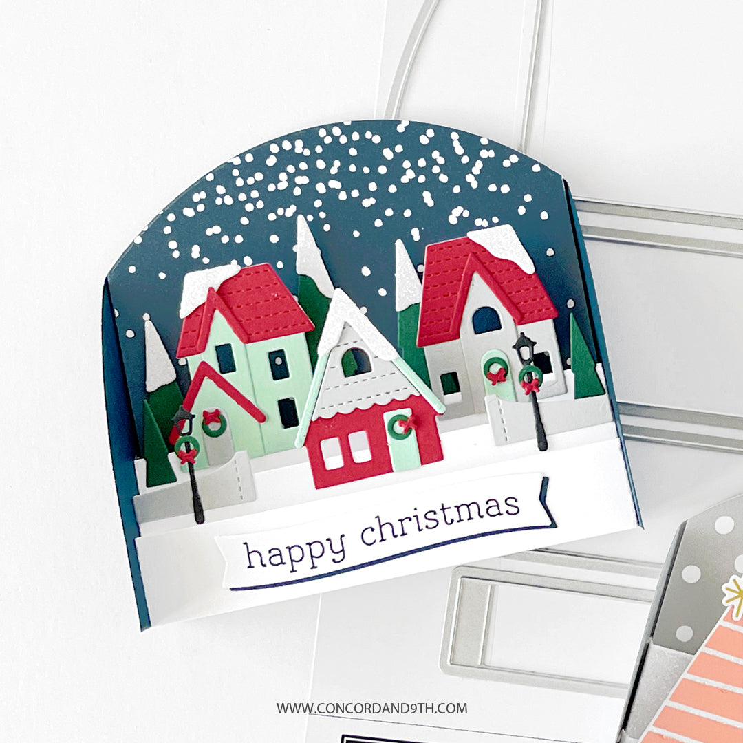 Juego de sellos Stacks Home for the Holidays