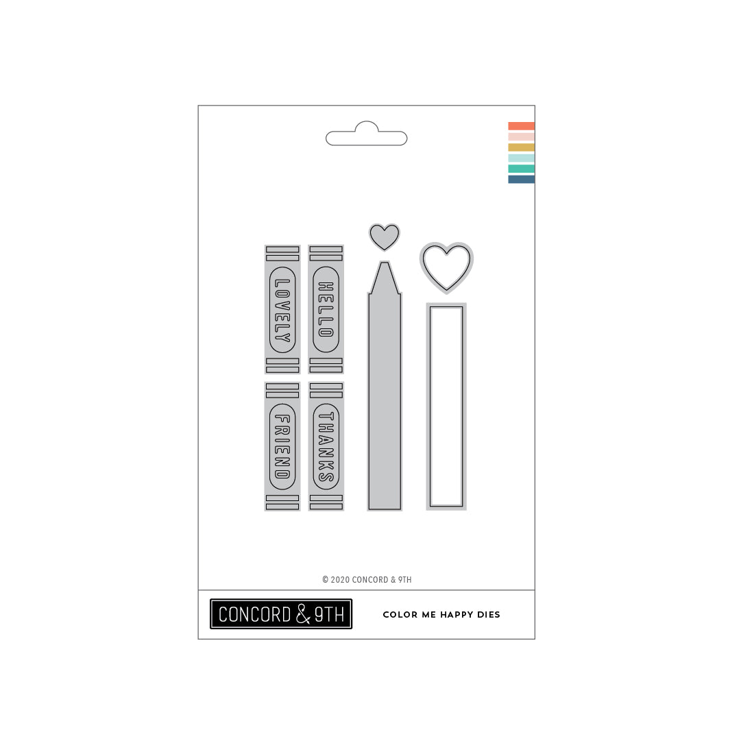 Troqueles Color Me Happy