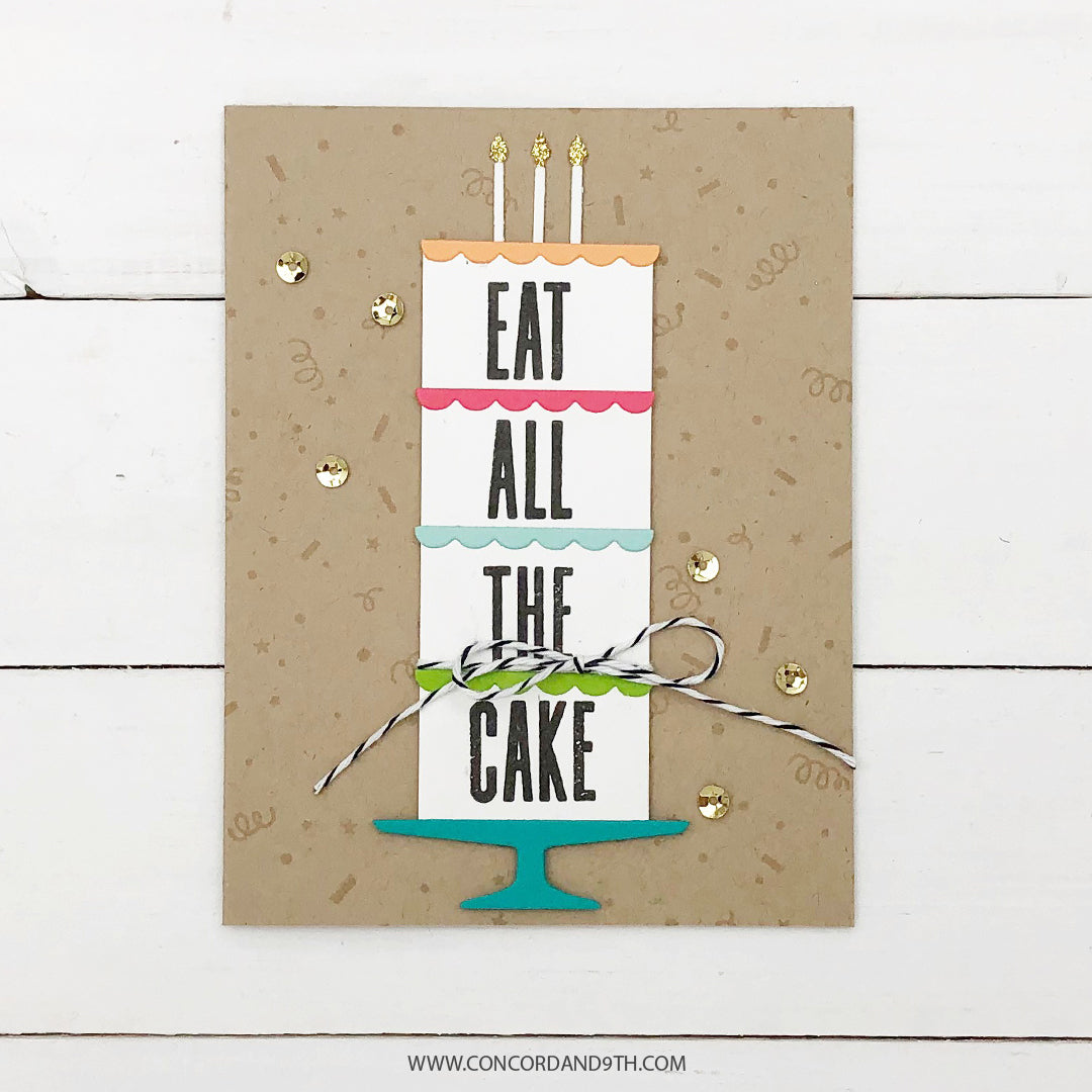 Confetti Turnabout™ Stamp Set