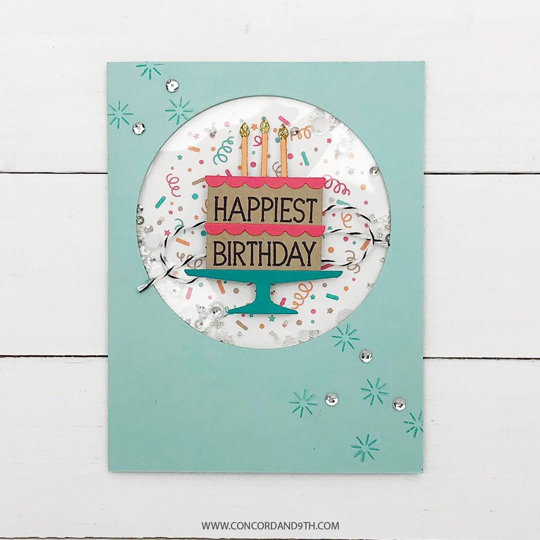 Confetti Turnabout™ Stamp Set