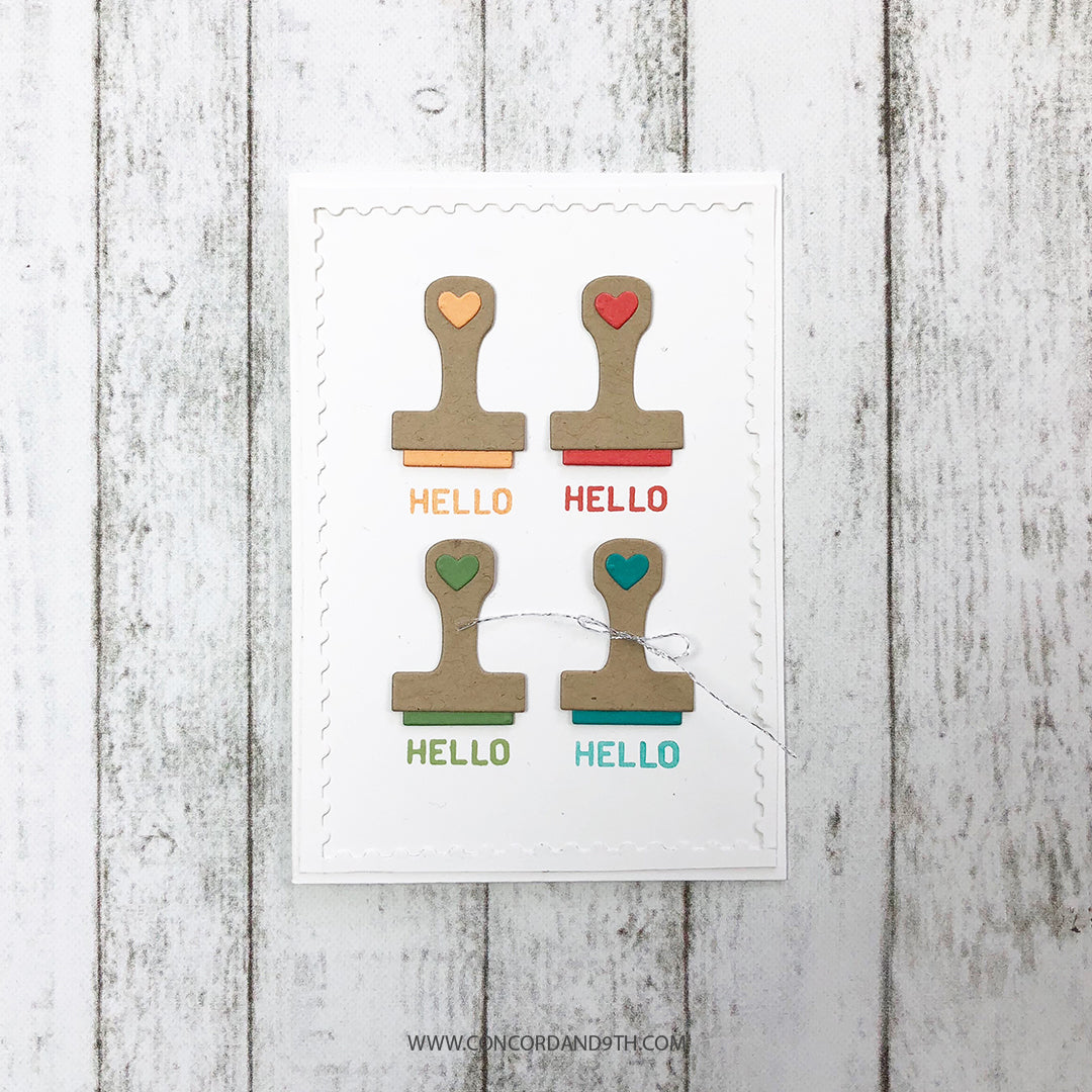 Juego de sellos Crafty Turnabout™