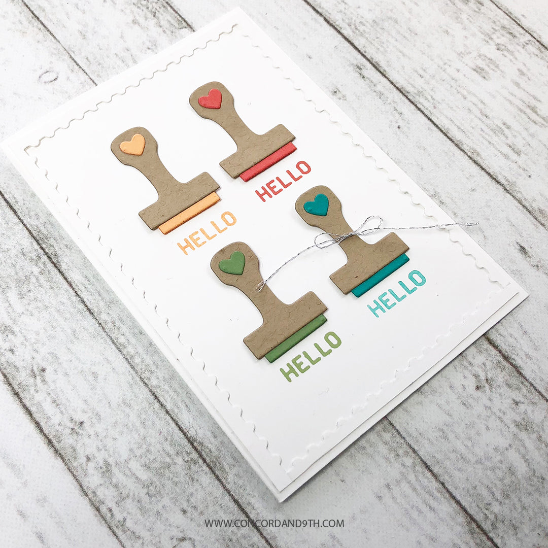 Juego de sellos Crafty Turnabout™