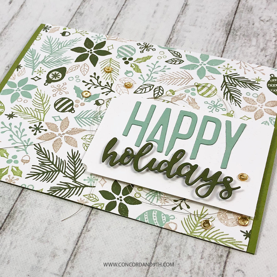 Deck the Halls Turnabout™ Stamp