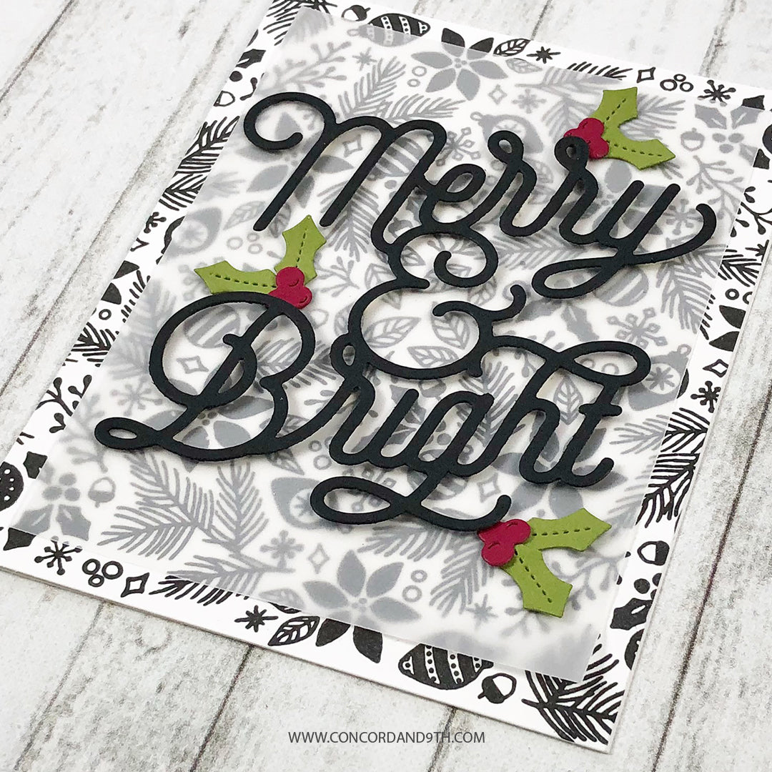 Deck the Halls Turnabout™ Stamp