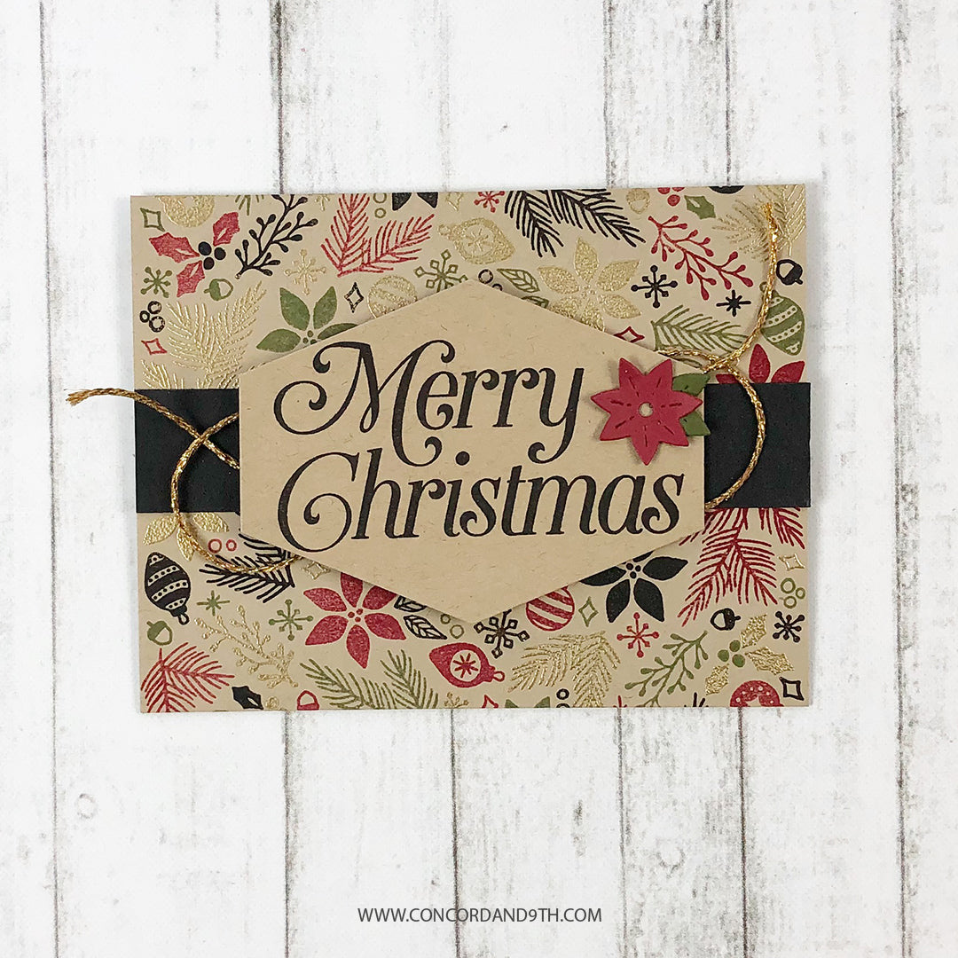 Very Merry Sentiments Stamp Set