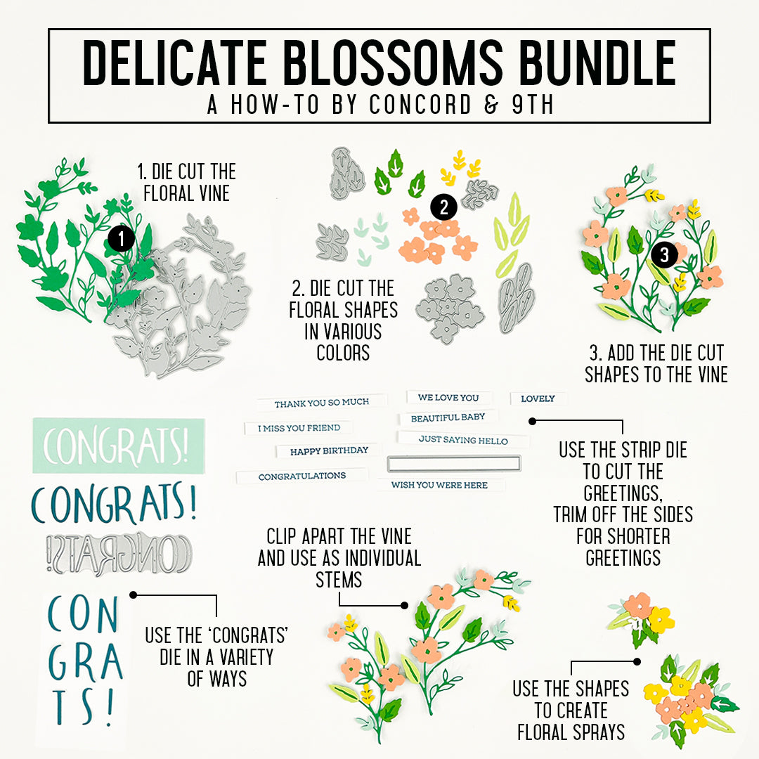 LAST CHANCE: Delicate Blossoms Dies