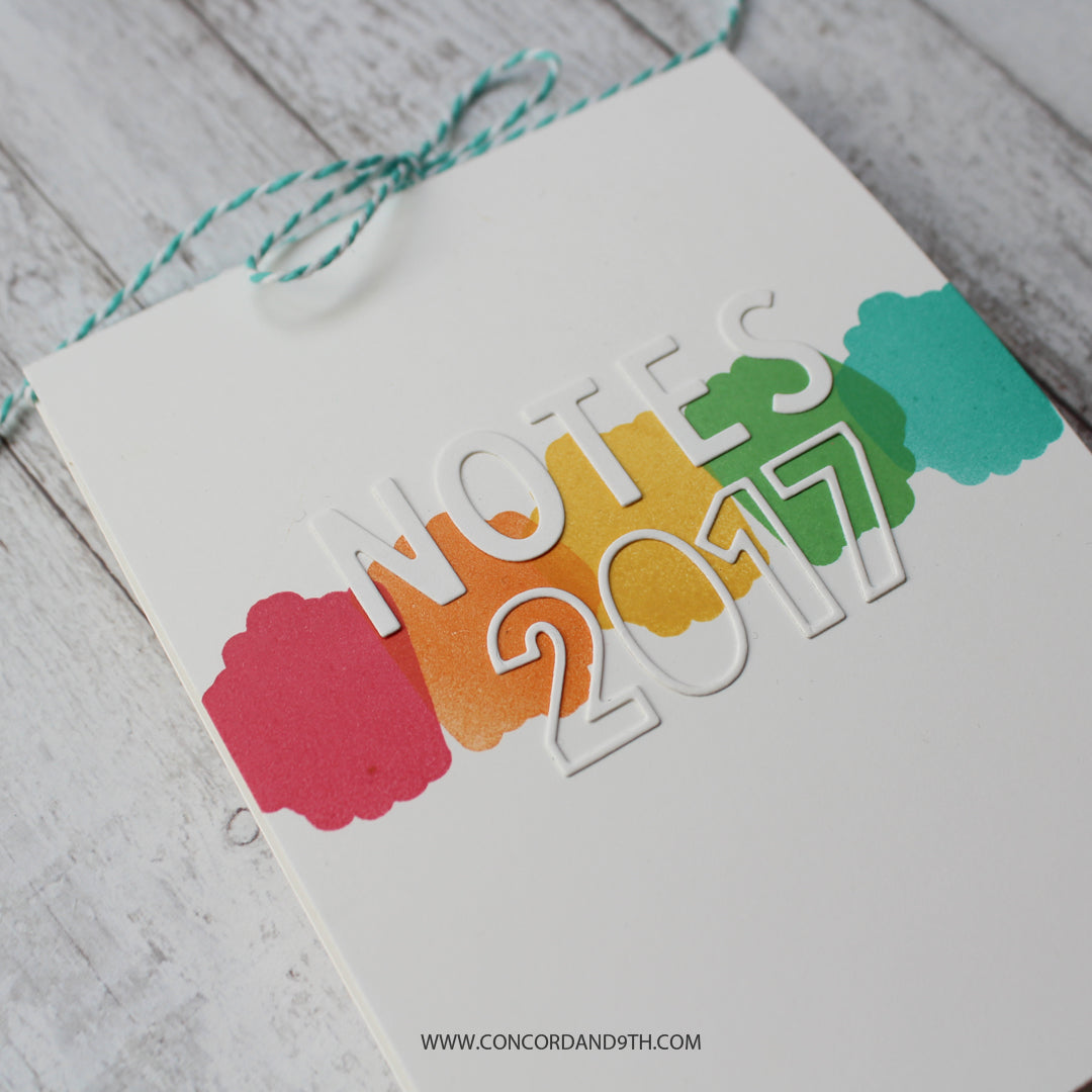 Juego de sellos con bloques de fondo