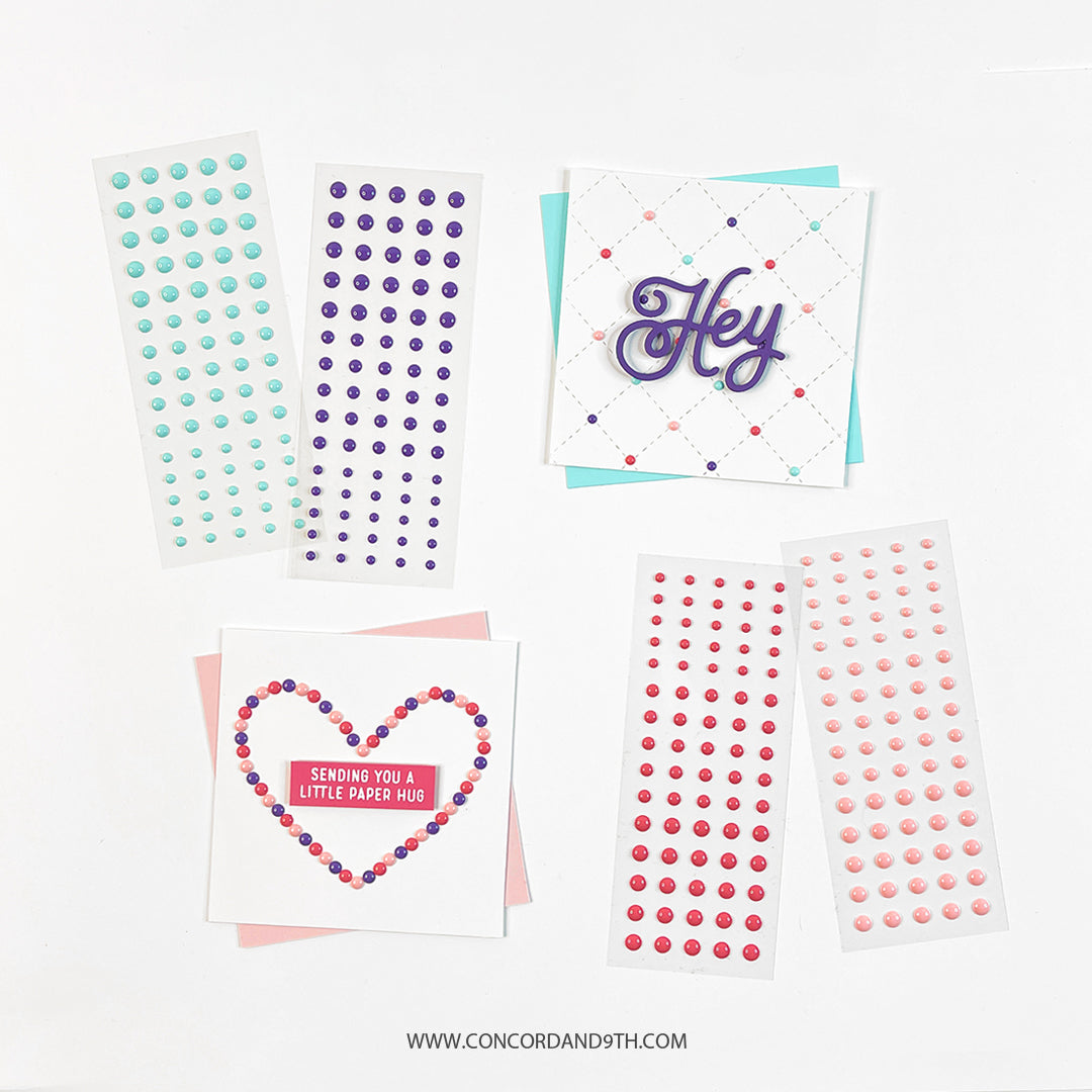 Enamel Dots: Aqua Sky