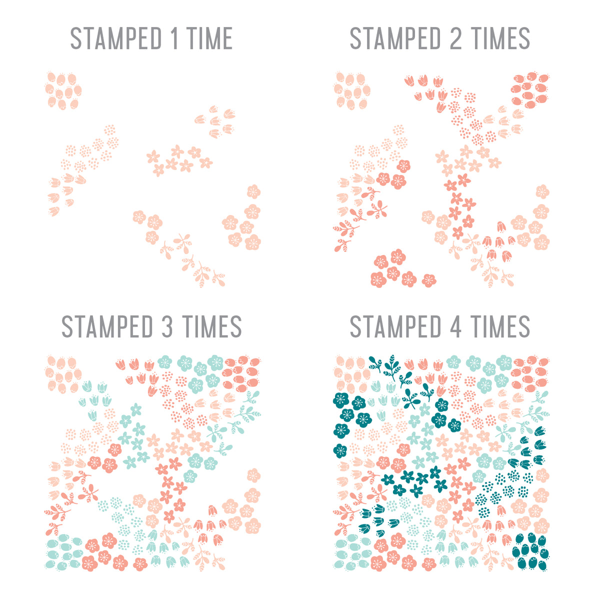 Flower Patch Turnabout™ Stamp Set WHOLESALE