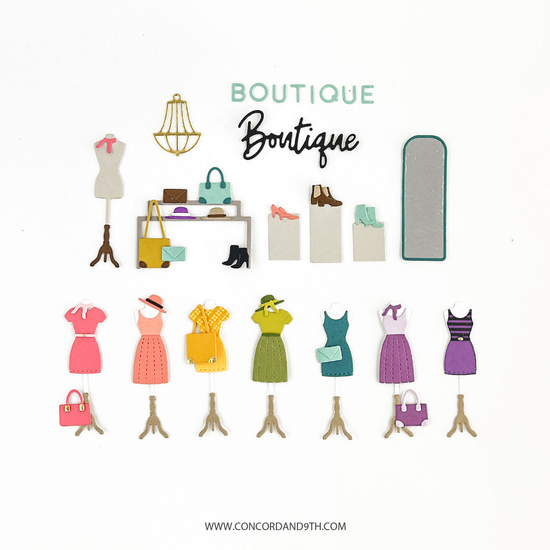 Juego de sellos de Fashion Shoppe