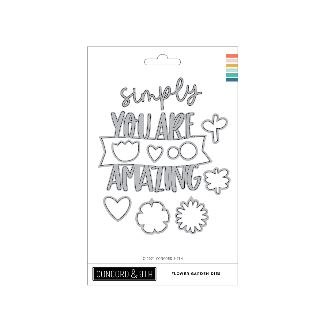 Troqueles de jardín de flores