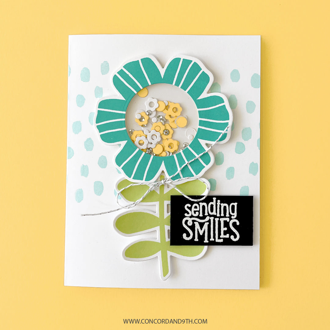 Troqueles con formas de flores para hacer cocteleras