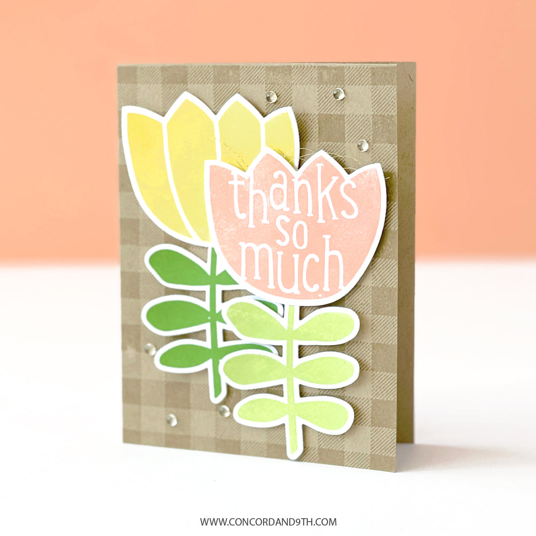 Juego de sellos con formas de flores para hacer cocteleras