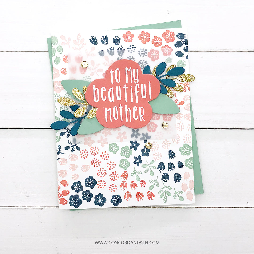 Flower Patch Turnabout™ Stamp Set