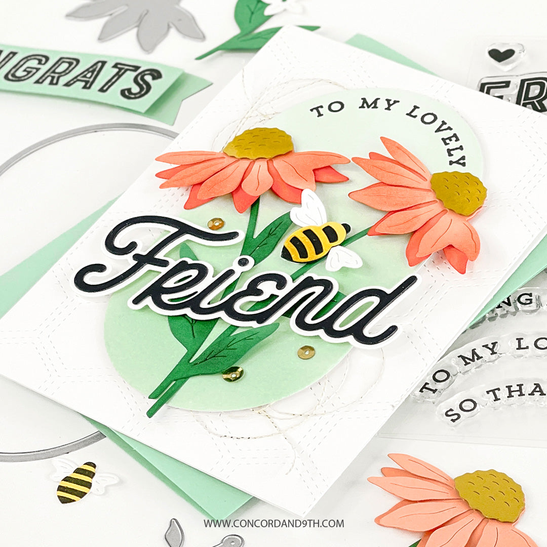 Troqueles de flores amigables