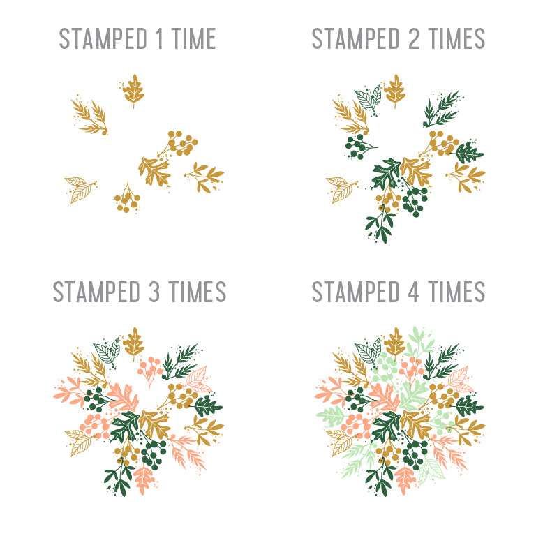 Harvest Wreath Turnabout™ Stamp Set