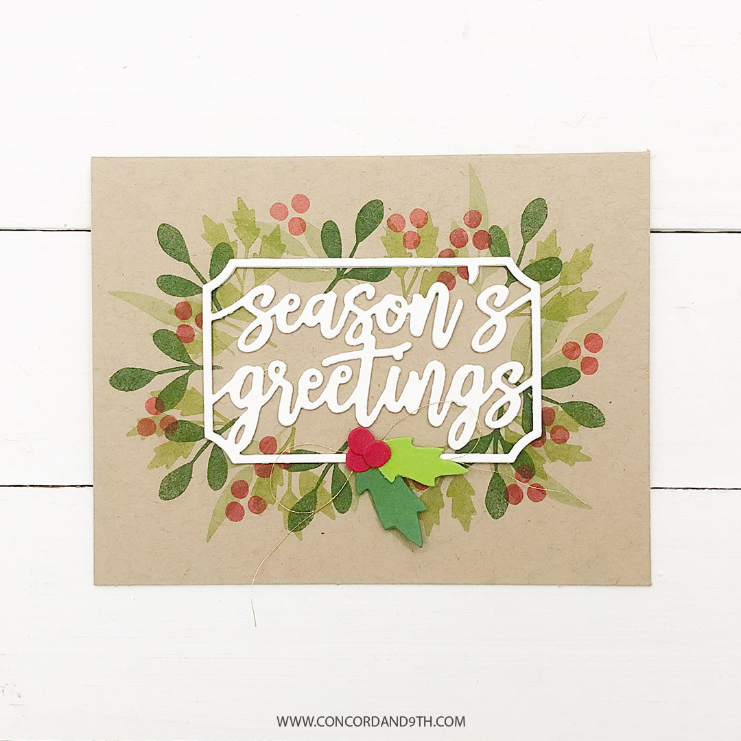 Holly Berry Turnabout™ Stamp Set