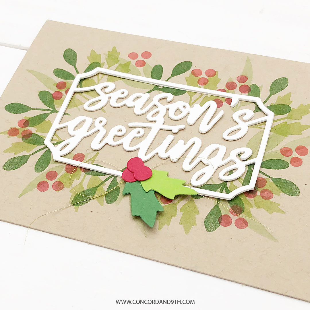 Holly Berry Turnabout™ Stamp Set