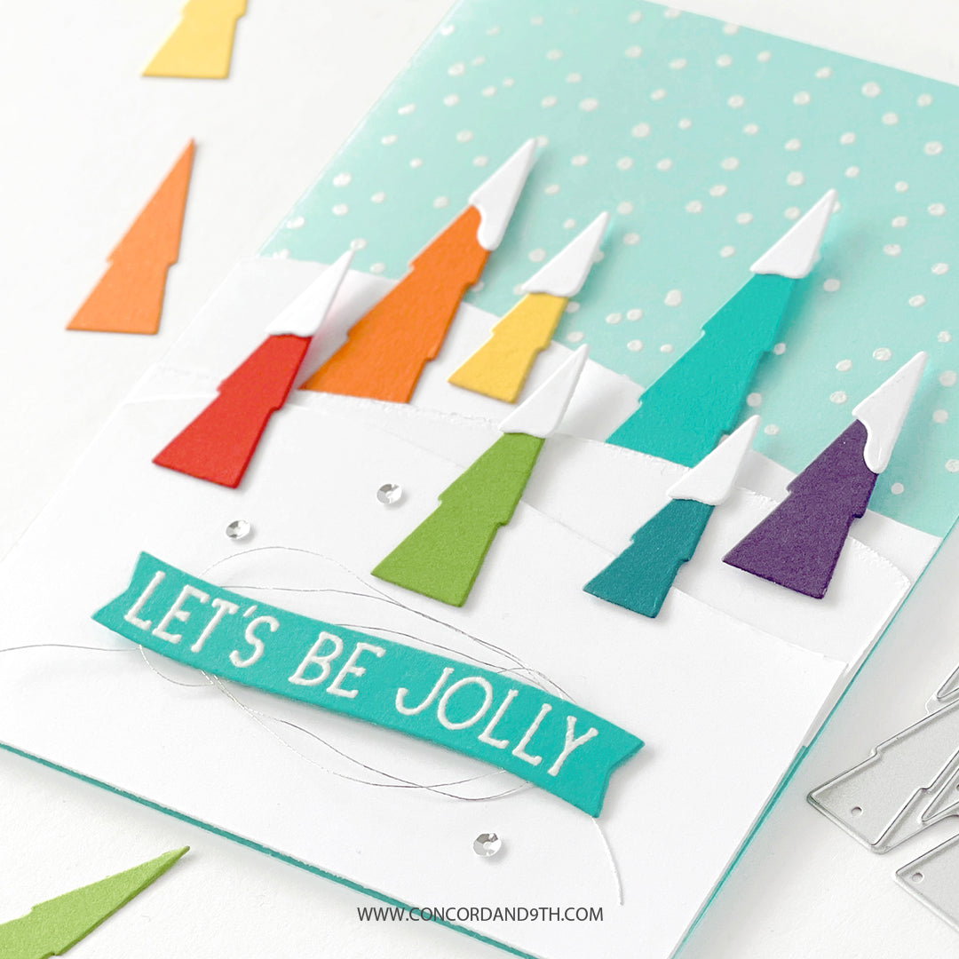 Juego de sellos Stacks Home for the Holidays