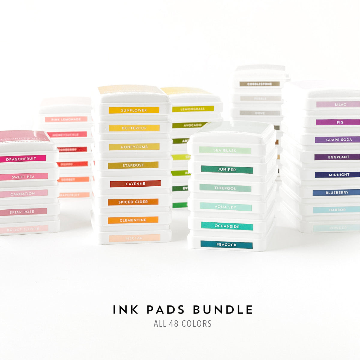 Ink Pads Bundle (48 Pads)