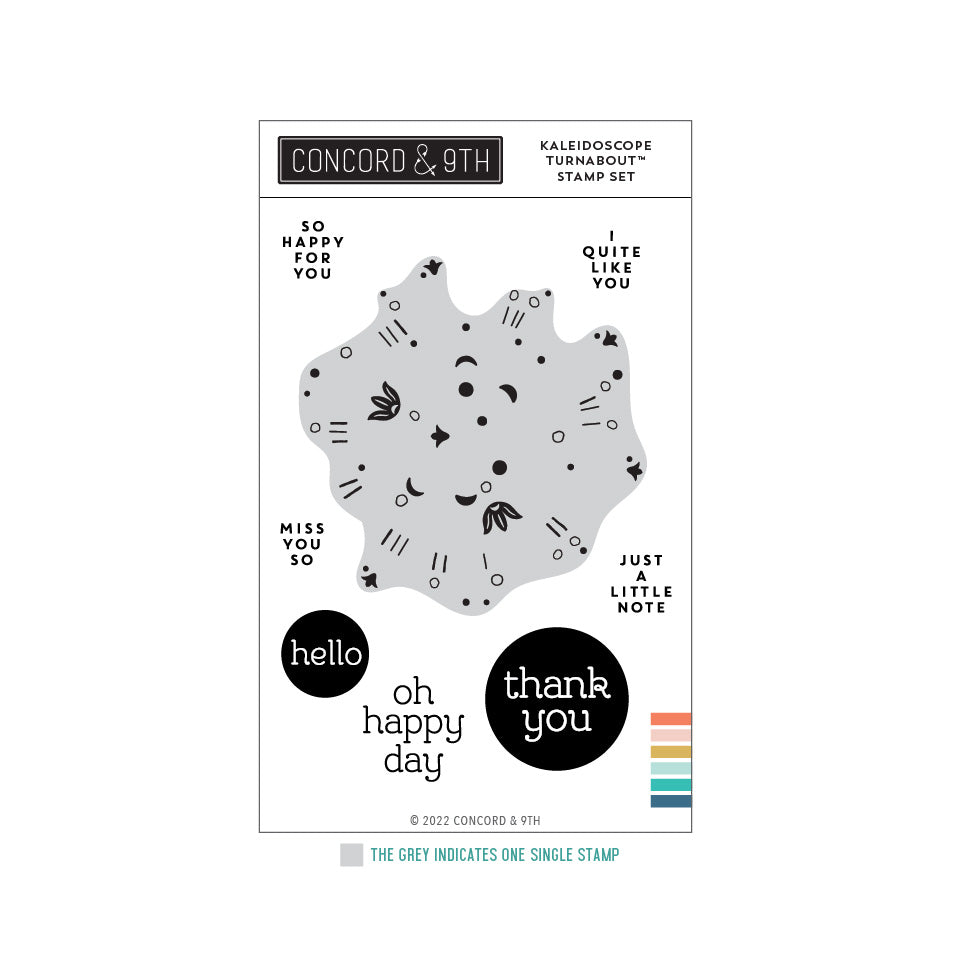 Juego de sellos Kaleidoscope Turnabout™