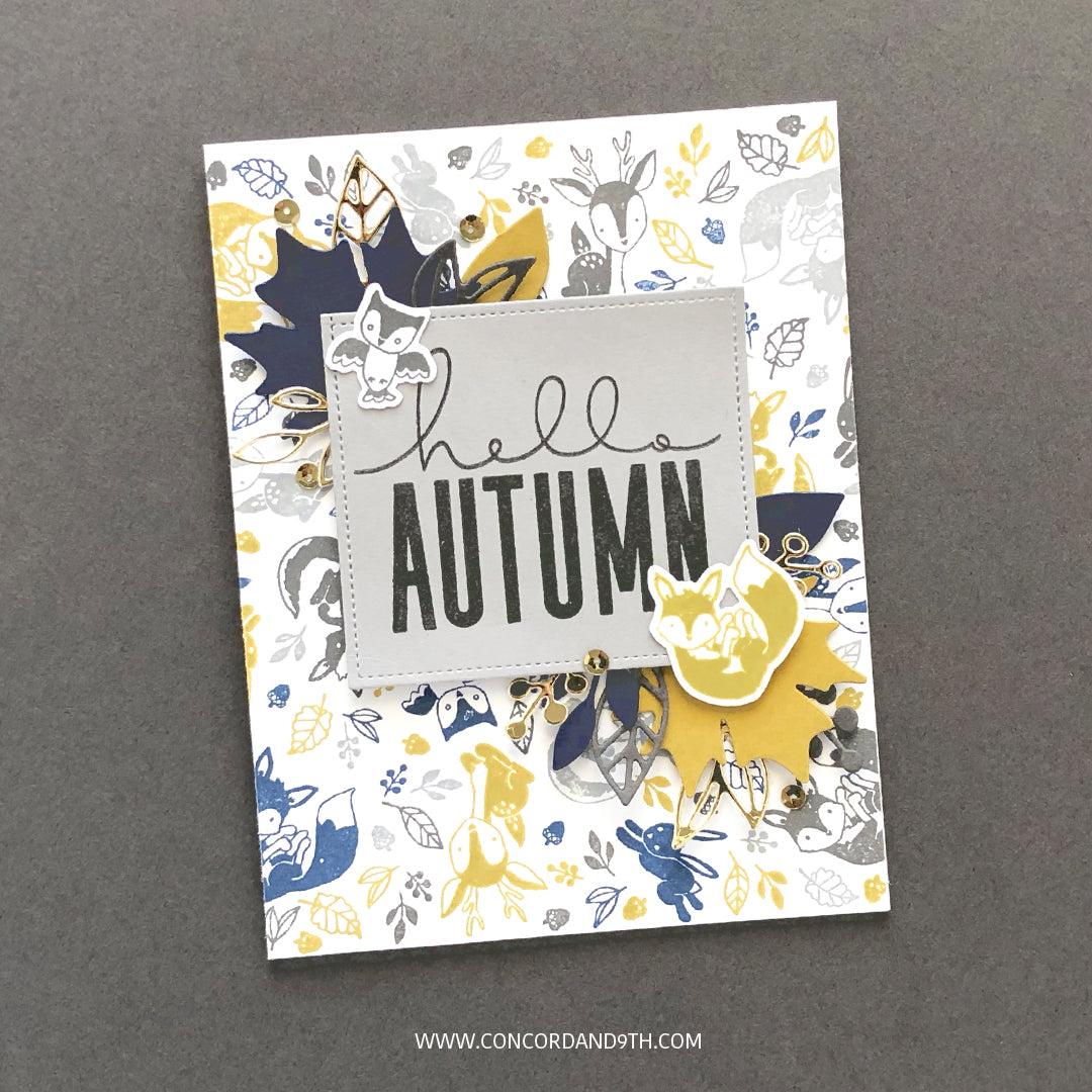 Woodland Turnabout™ Stamp Set