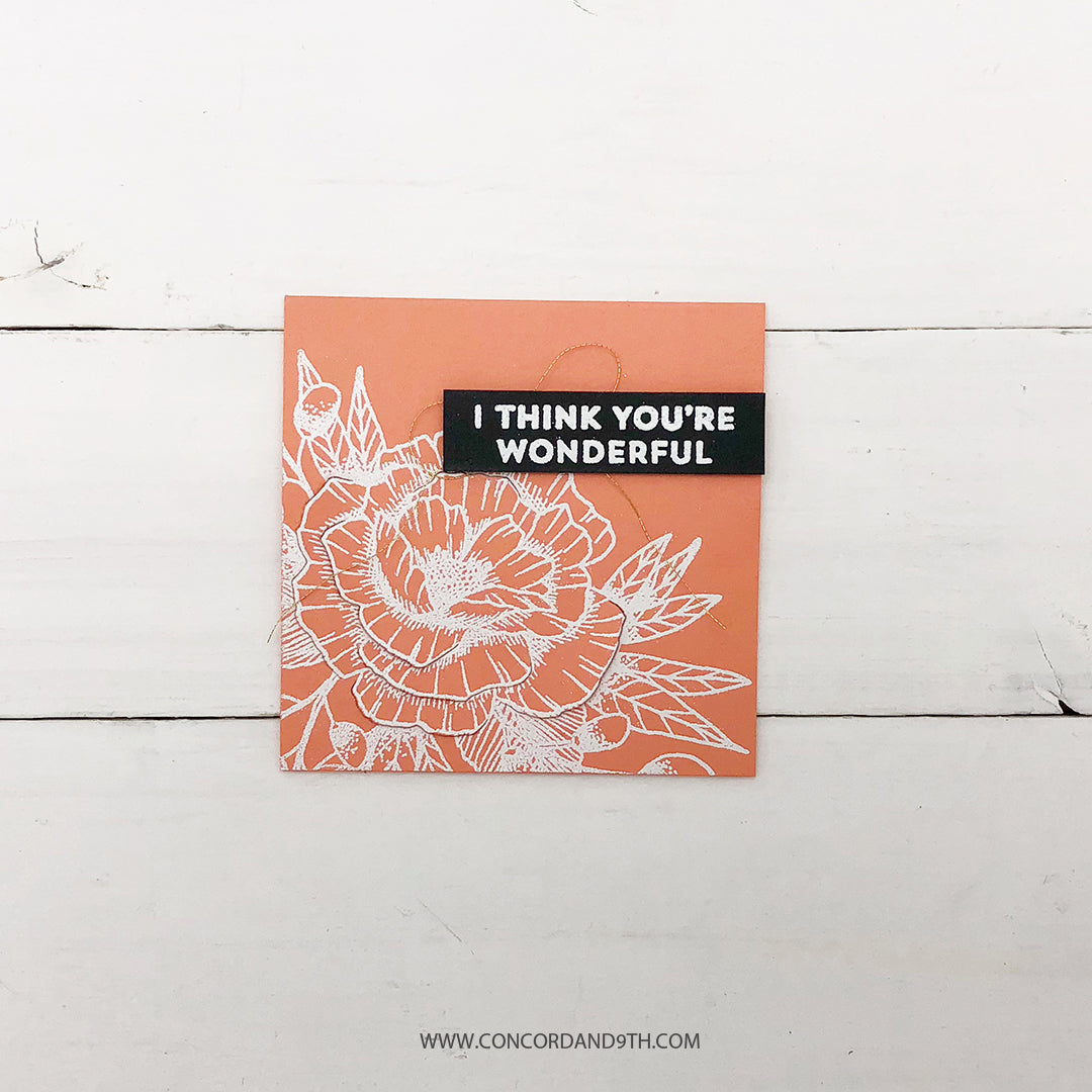 Juego de sellos "Muchos que decir"