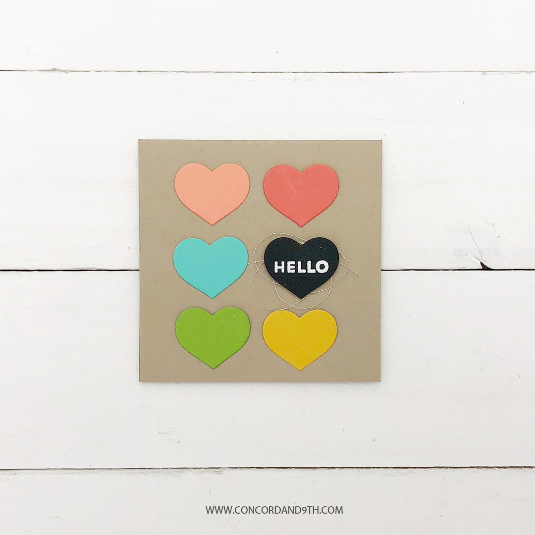 Juego de sellos "Muchos que decir"