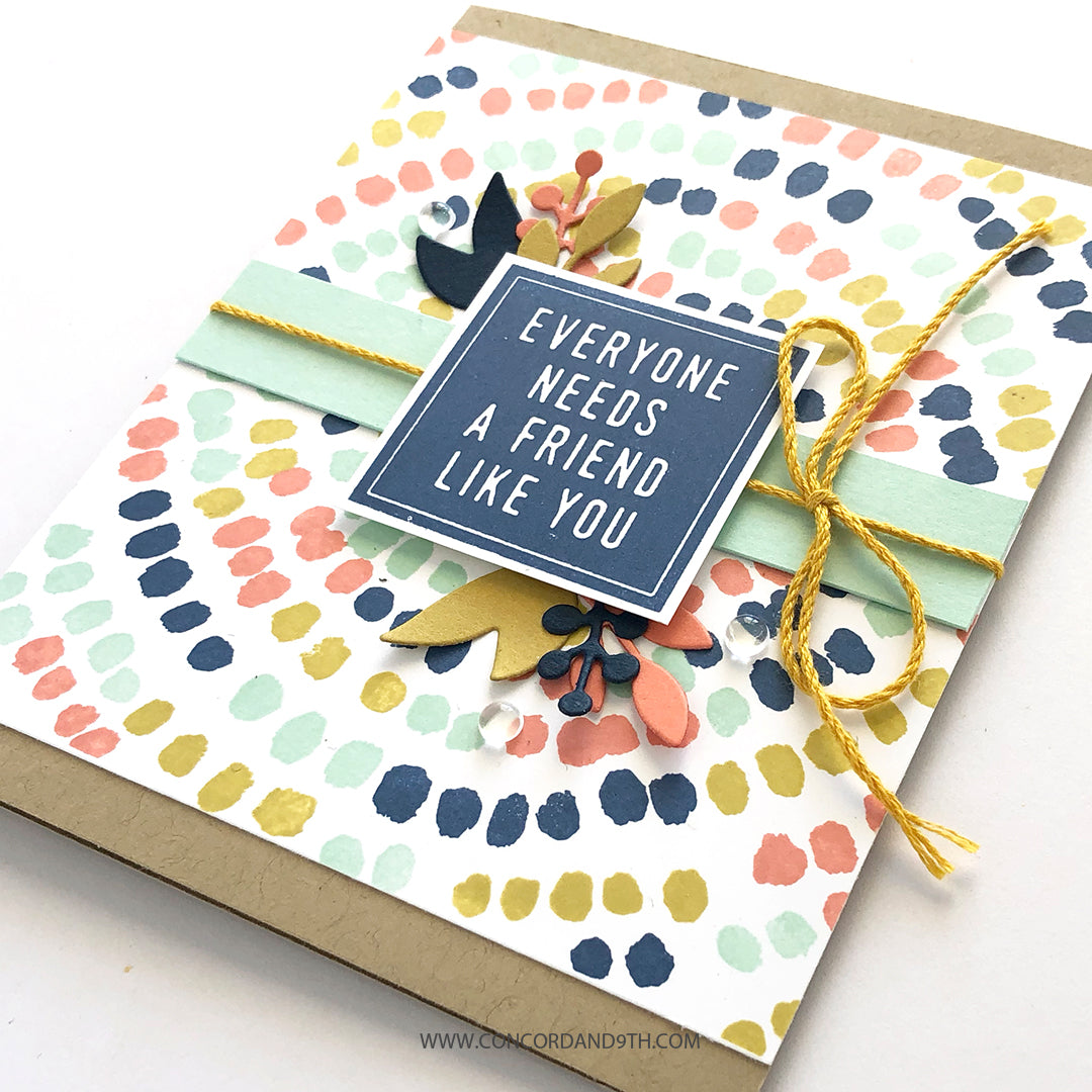 Painted Dots Turnabout™ Stamp