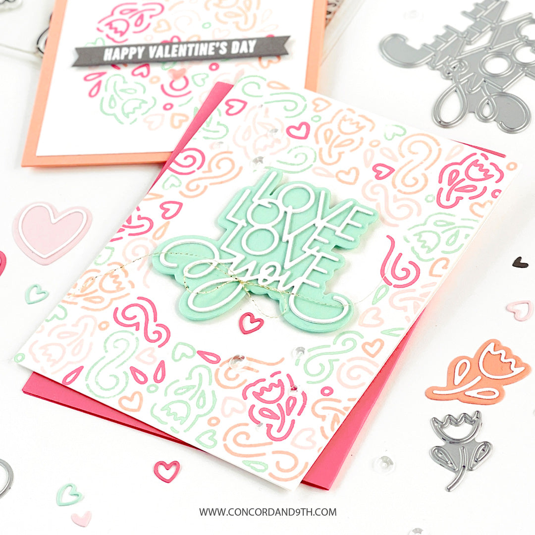 Love Lines Turnabout™ Stamp Set