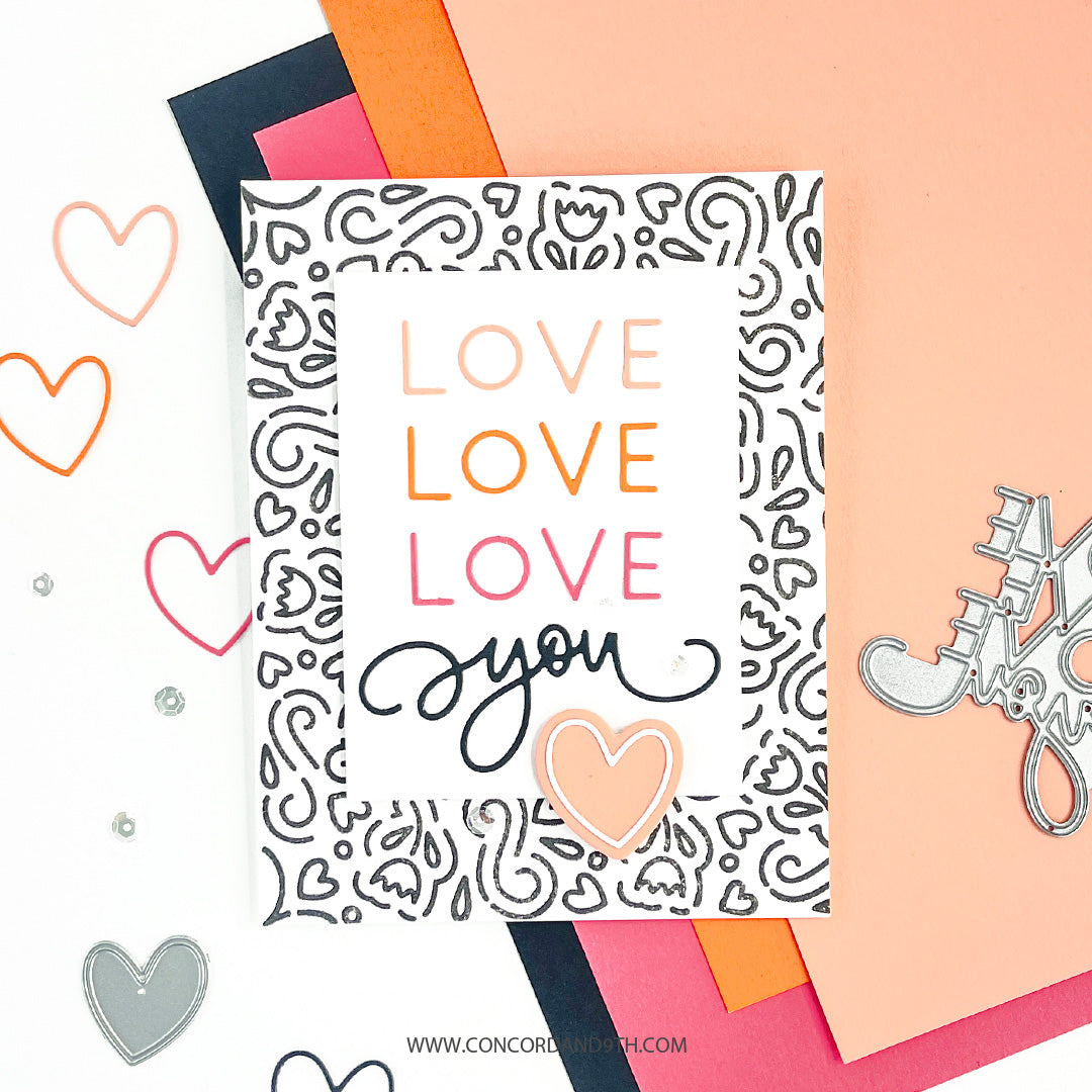 Love Lines Turnabout™ Stamp Set