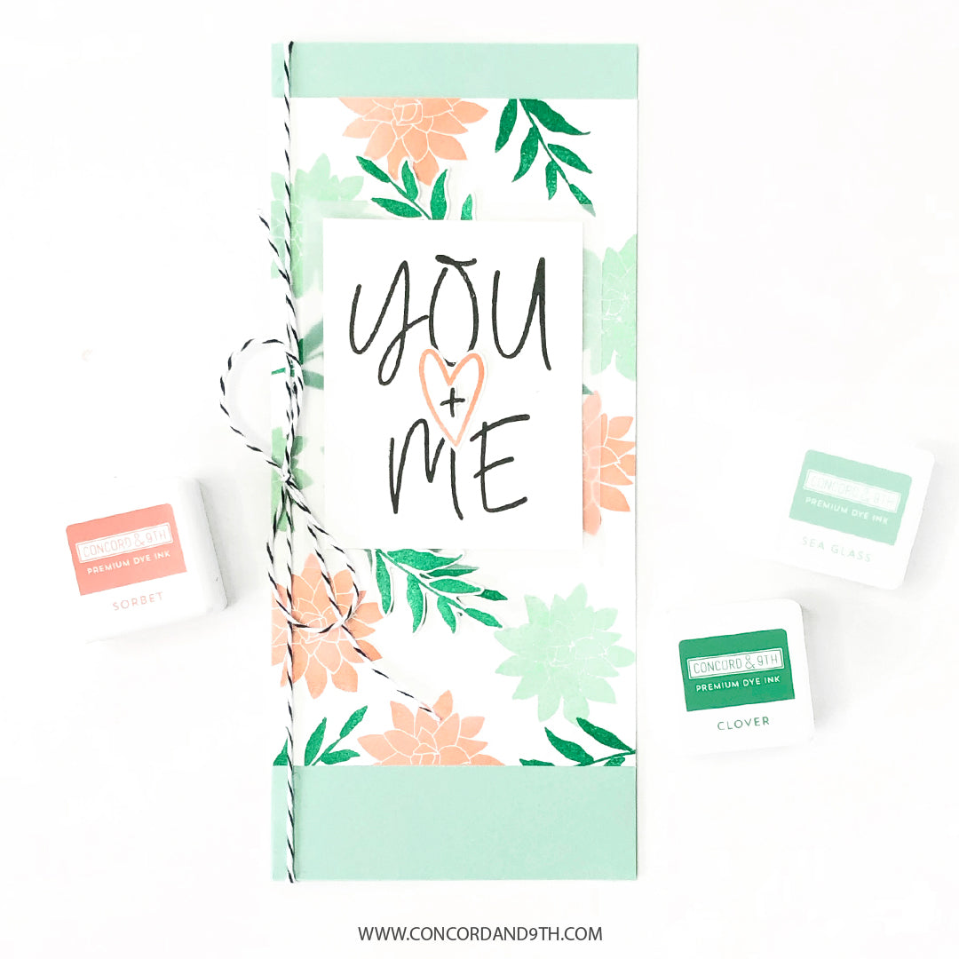 Lovely Letters Uppercase Stamp Set