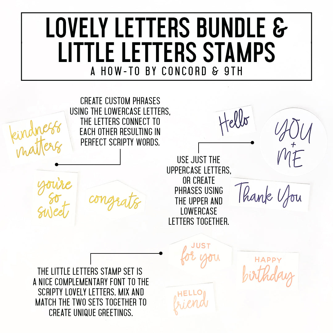 Lovely Letters Stamp Set