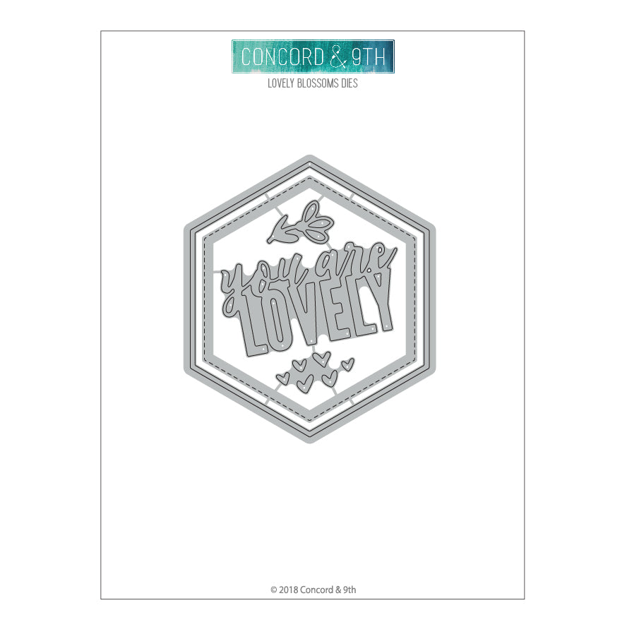 Troqueles Lovely Blossoms