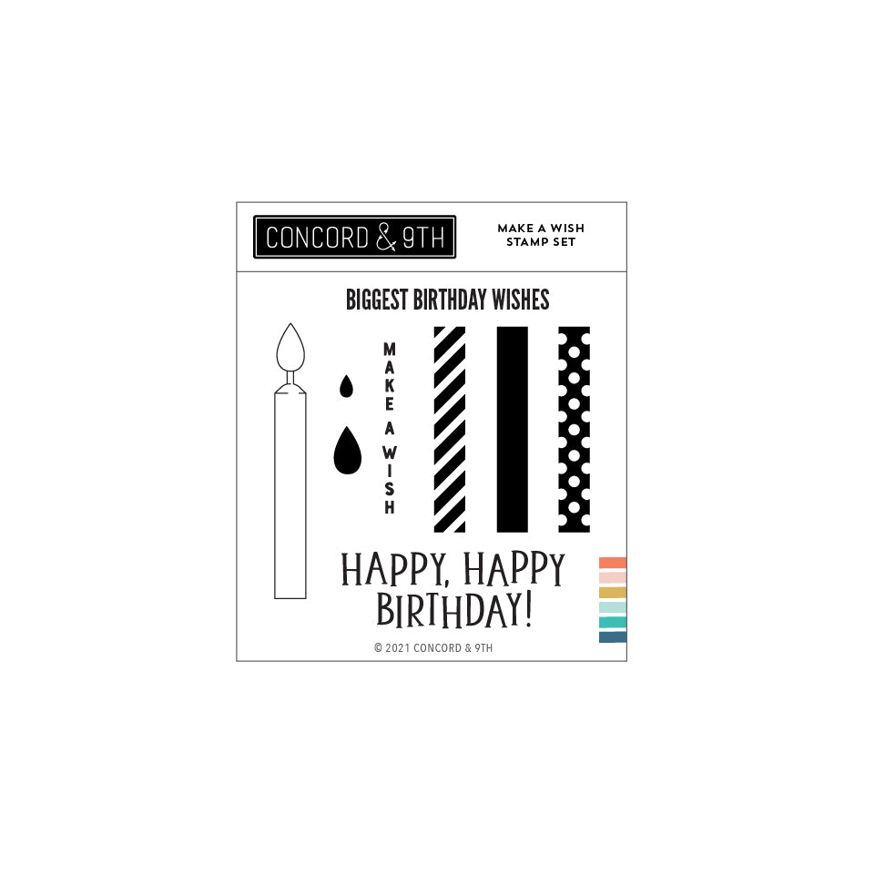 Juego de sellos "Pide un deseo"