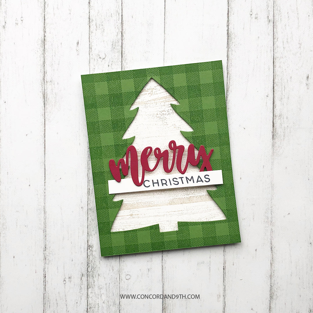 Juego de sellos con fondo de cuadros