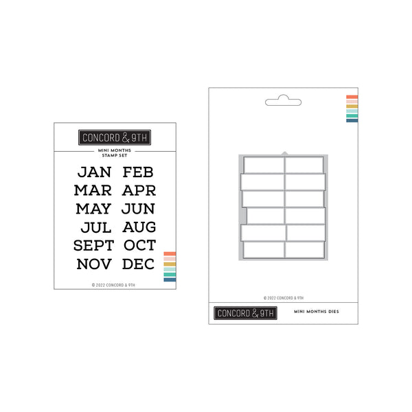 Last Chance: 2024 Calendar Stamp Set - Concord & 9th