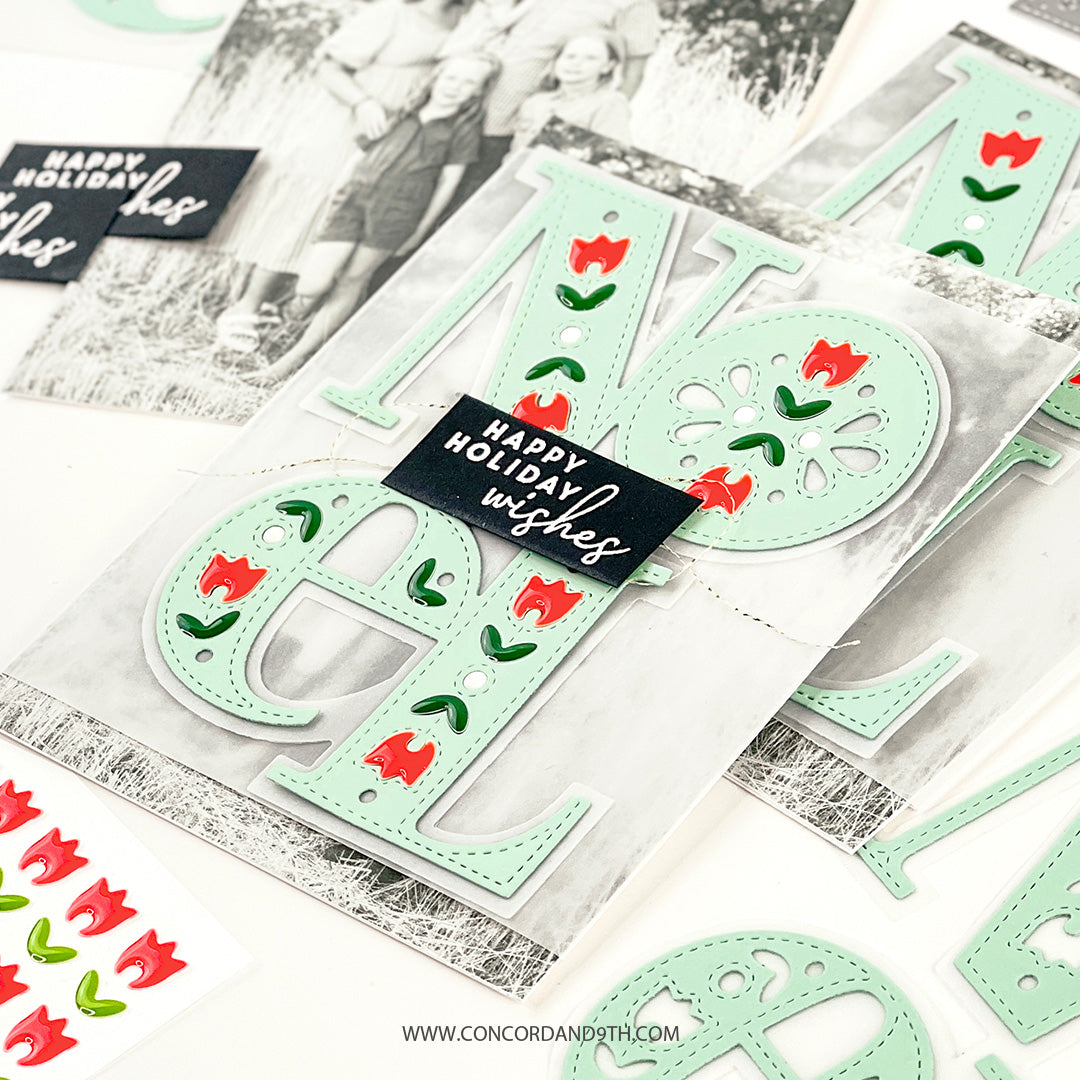 Nordic Noel Enamel Shapes