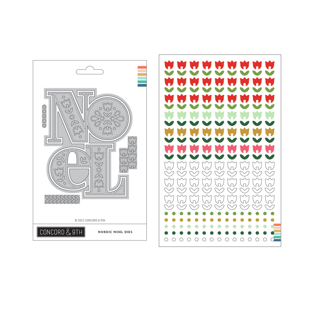 Paquete de Navidad nórdico